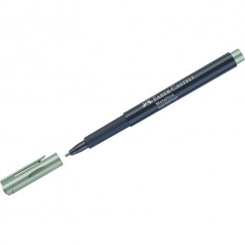 Маркер для декорирования FABER-CASTELL METALLICS мятно-зеленый металлик, пулевидный, 1,5мм Маркер для декорирования FABER-CASTELL METALLICS мятно-зеленый металлик, пулевидный, 1,5мм
