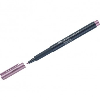 Маркер для декорирования FABER-CASTELL METALLICS пурпурный металлик, пулевидный, 1,5мм Маркер для декорирования FABER-CASTELL METALLICS пурпурный металлик, пулевидный, 1,5мм