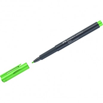 Маркер для декорирования FABER-CASTELL NEON цвет 163 светло-зеленый, пулевидный, 1,5мм Маркер для декорирования FABER-CASTELL NEON цвет 163 светло-зеленый, пулевидный, 1,5мм