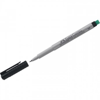 Маркер неперманентный для глянцевых поверхностей FABER-CASTELL MULTIMARK NON PERMANENT S, черный, 0,4мм, с ластиком Маркер неперманентный для глянцевых поверхностей FABER-CASTELL MULTIMARK NON PERMANENT S, черный, 0,4мм, с ластиком