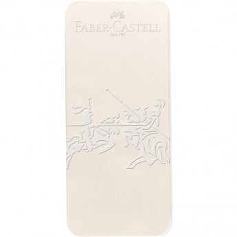 Набор FABER-CASTELL GRIP 2010 перьевая ручка, шариковая ручка, 0,7мм, синие, трехгранные, корпус кокосовое молоко