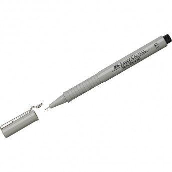 Ручка капиллярная FABER-CASTELL ECCO PIGMENT черная, 0,1мм Ручка капиллярная FABER-CASTELL ECCO PIGMENT черная, 0,1мм