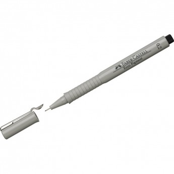 Ручка капиллярная FABER-CASTELL ECCO PIGMENT черная, 0,2мм Ручка капиллярная FABER-CASTELL ECCO PIGMENT черная, 0,2мм