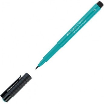 Ручка капиллярная FABER-CASTELL PITT ARTIST PEN BRUSH цвет 156 кобальтовая зелень, кистевая Ручка капиллярная FABER-CASTELL PITT ARTIST PEN BRUSH цвет 156 кобальтовая зелень, кистевая