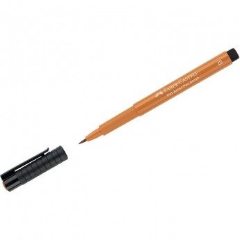 Ручка капиллярная FABER-CASTELL PITT ARTIST PEN BRUSH цвет 186 терракотовая, кистевая Ручка капиллярная FABER-CASTELL PITT ARTIST PEN BRUSH цвет 186 терракотовая, кистевая