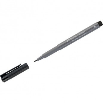 Ручка капиллярная FABER-CASTELL PITT ARTIST PEN BRUSH цвет 233 холодный серый IV, кистевая Ручка капиллярная FABER-CASTELL PITT ARTIST PEN BRUSH цвет 233 холодный серый IV, кистевая