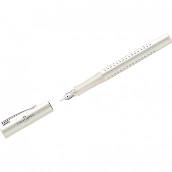 Ручка перьевая FABER-CASTELL GRIP 2010 синяя, EF=0,5мм, трехгранная, корпус кокосовое молоко Ручка перьевая FABER-CASTELL GRIP 2010 синяя, EF=0,5мм, трехгранная, корпус кокосовое молоко
