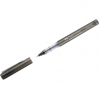 Ручка-роллер FABER-CASTELL FREE INK NEEDLE черная, 0,5мм, одноразовая Ручка-роллер FABER-CASTELL FREE INK NEEDLE черная, 0,5мм, одноразовая