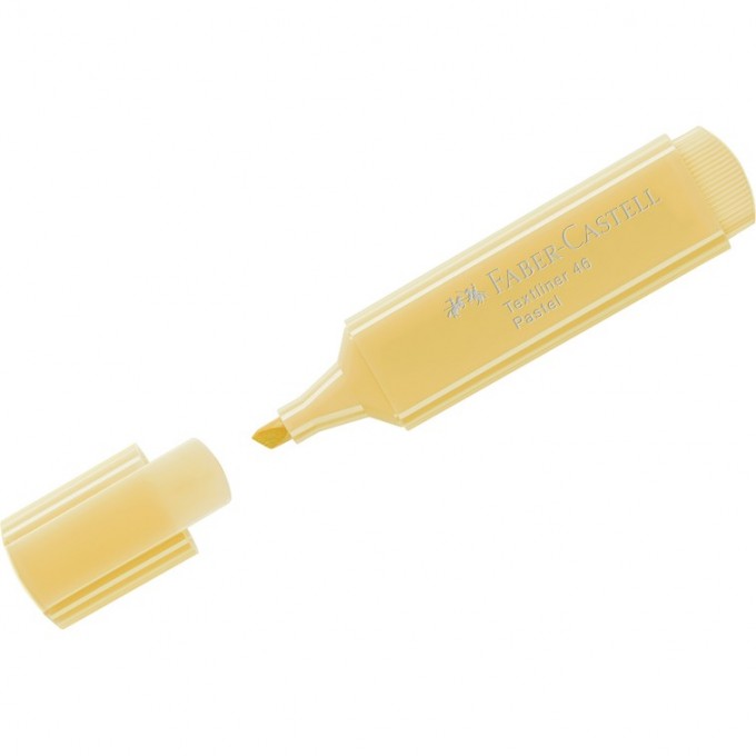 Текстовыделитель FABER-CASTELL 46 PASTEL ванильный, 1-5мм FR-154667
