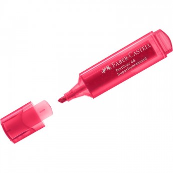 Текстовыделитель FABER-CASTELL 46 SUPERFLUORESCENT флуоресцентный красный, 1-5мм Текстовыделитель FABER-CASTELL 46 SUPERFLUORESCENT флуоресцентный красный, 1-5мм