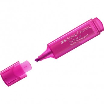 Текстовыделитель FABER-CASTELL 46 SUPERFLUORESCENT флуоресцентный розовый, 1-5мм